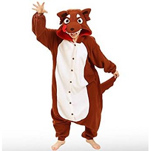 Fecha roja serie infancia Pijamas de Lobo | Pijamas de Animales Kigurumi